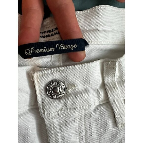 CITIZENS OF HUMANITY JEANS MIDRISE,LOW STRETCH,ANCKLE LENGTH, 99%COTTON, SIZE 27 - Picture 11 of 12